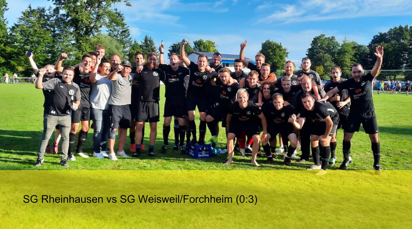 Read more about the article SG Rheinhausen – SG Weisweil/Forchheim