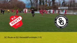 Read more about the article SC Reute – SG Weisweil/Forchheim