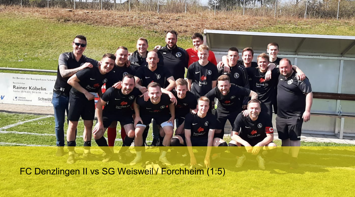 Read more about the article FC Denzlingen II – SG Weisweil/Forchheim 