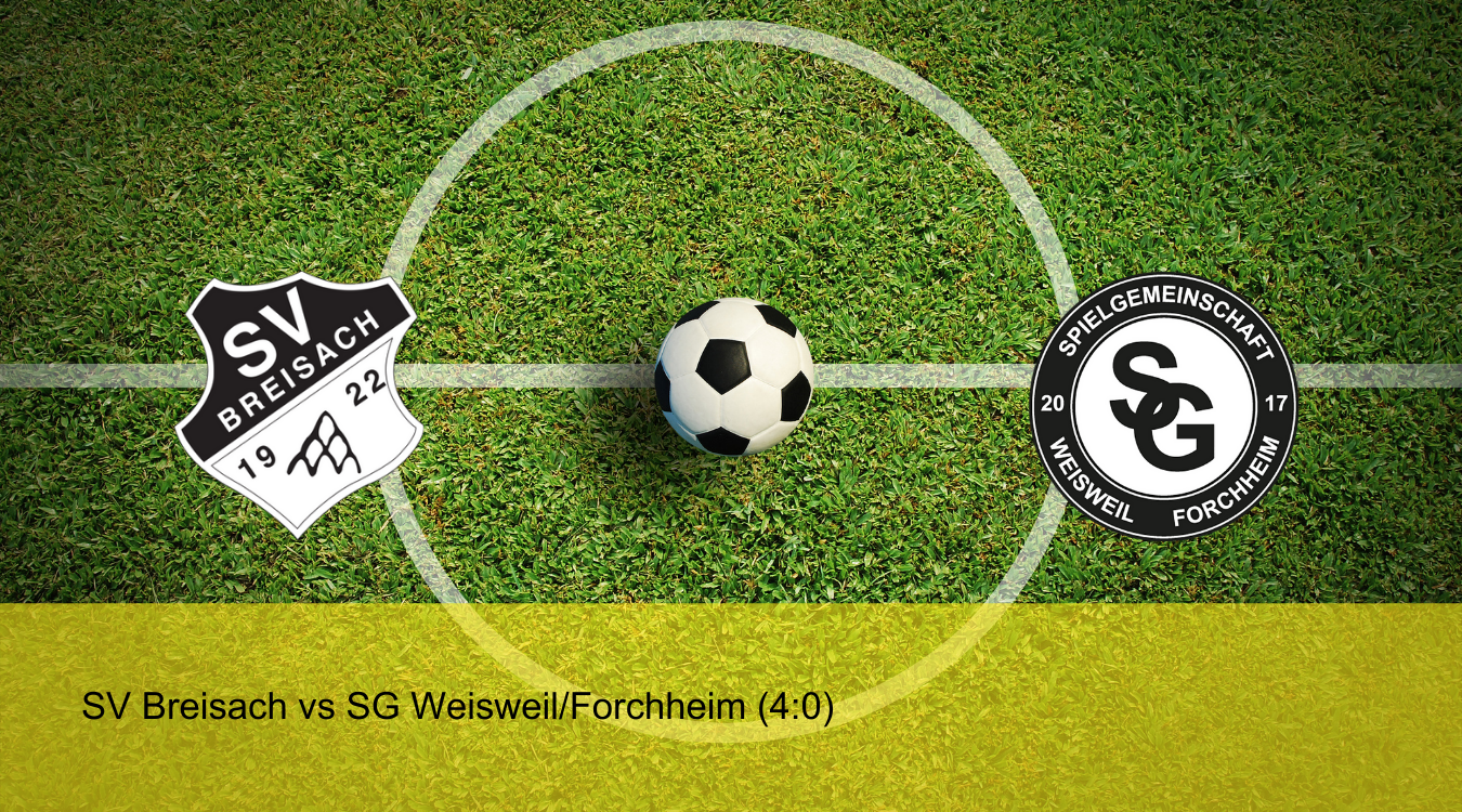 Read more about the article SV Breisach – SG Weisweil/Forchheim